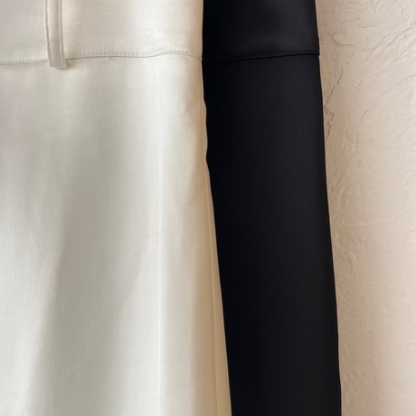 silky long skirt (2color)