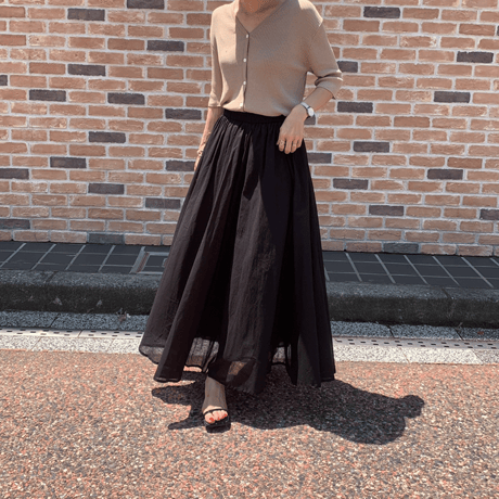 flare skirt (3color)