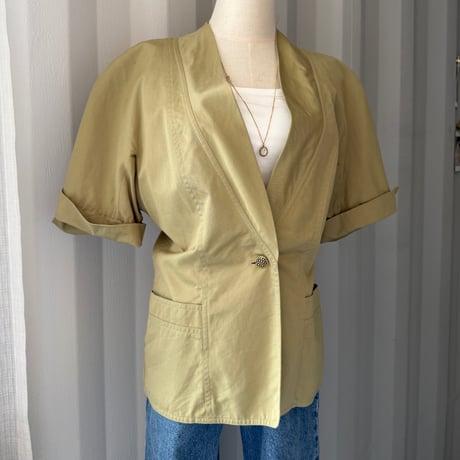 [Max Mara] half sleeve jacket