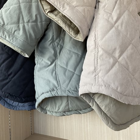 [original] reversible quilting coat (3color)