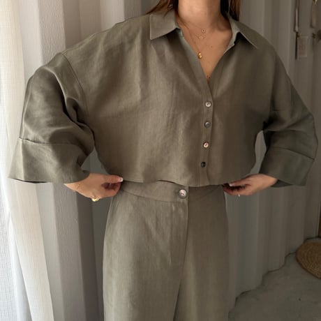 jean shirt（2color）※セット着用可能