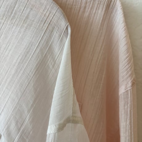 sheer over shirt (2color)