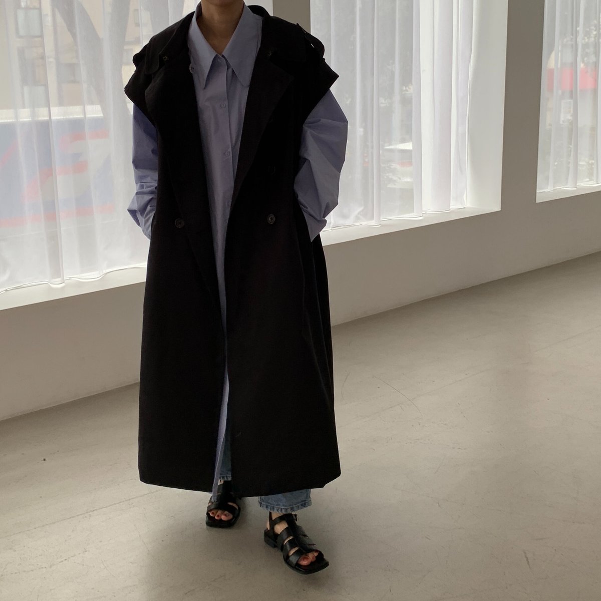 original] 2way trench coat (2color) | FLÉN