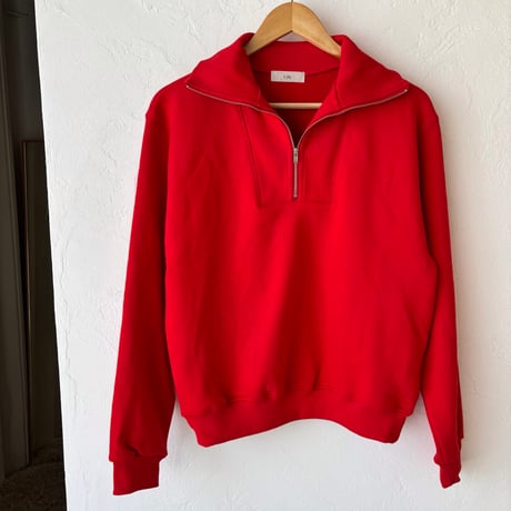 half zip sweat tops (3color)