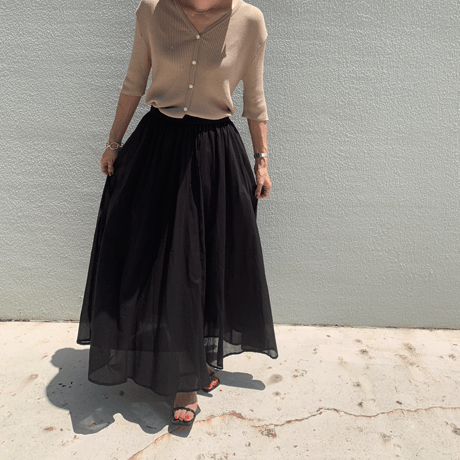 flare skirt (3color)