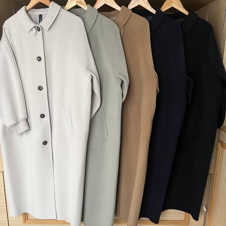 doubleface long coat (5color)