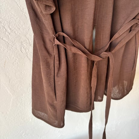 sheer vest