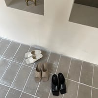 square sandal (3color)