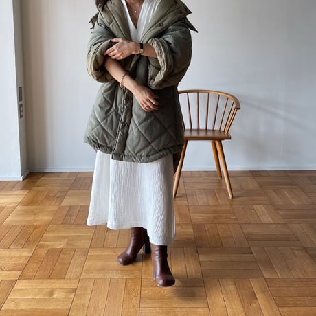 [original] reversible quilting coat (3color)