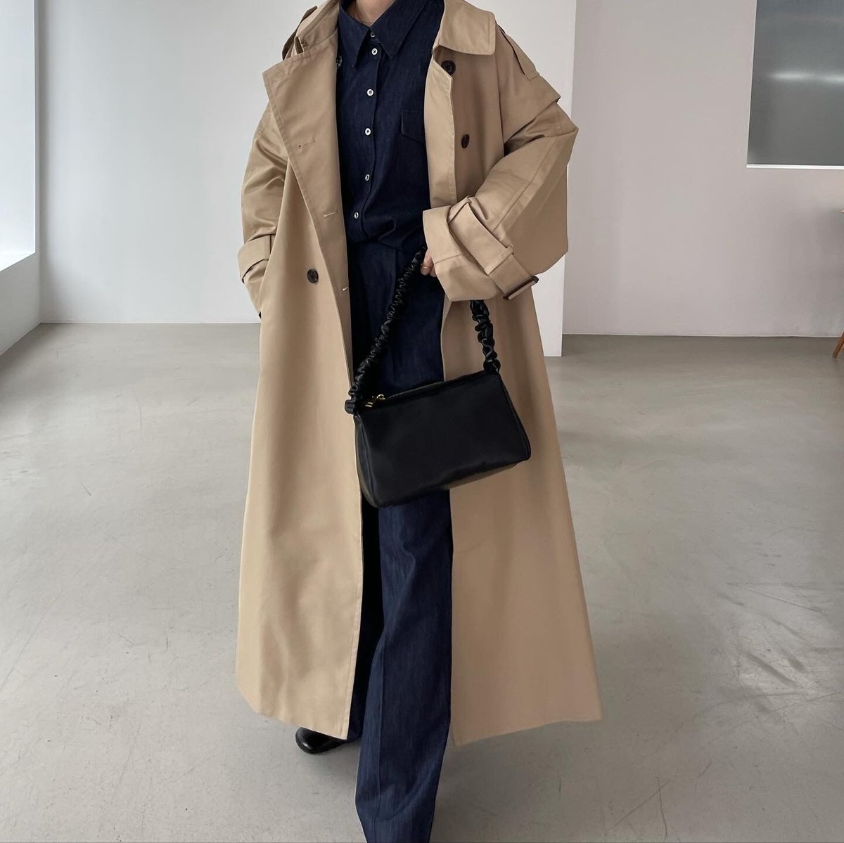 original] 2way trench coat (2color) | FLÉN