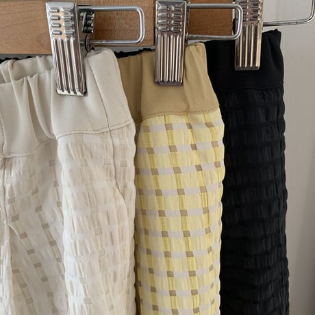 [original] reversible check pants (3color)