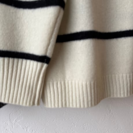 wool border knit（3color）