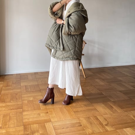[original] reversible quilting coat (3color)