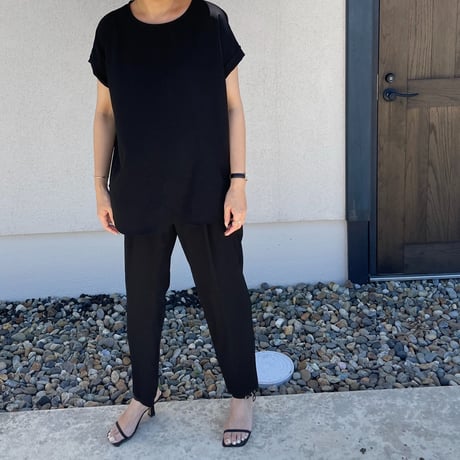［Japan made] sheer blouse (3color)