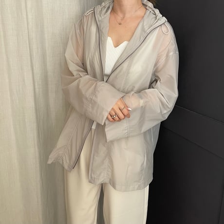 sheer bath jacket