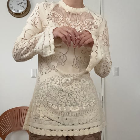 [SEE BY CHLOE]  crochet knit