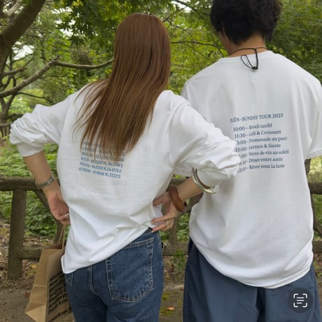 【VOYAGE-1】map long t-shirt