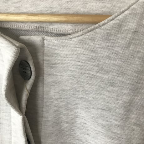 [original] 2way sweat cardigan (3color)