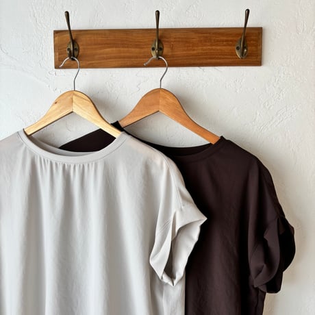 ［Japan made] sheer blouse (3color)