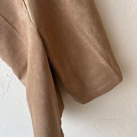 suède half pants