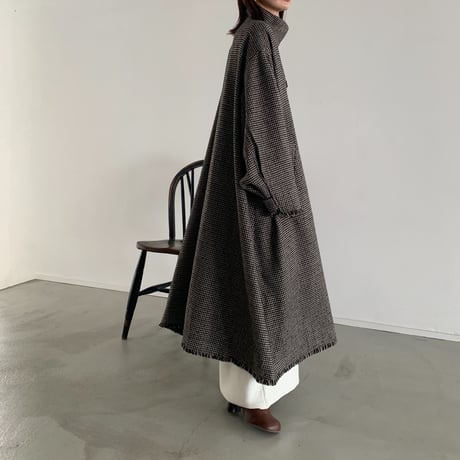 [original] fringe design coat (2color)