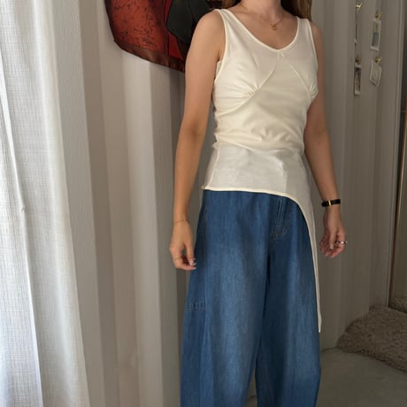 asymmetry tank top