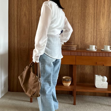 flat blouse (2color)