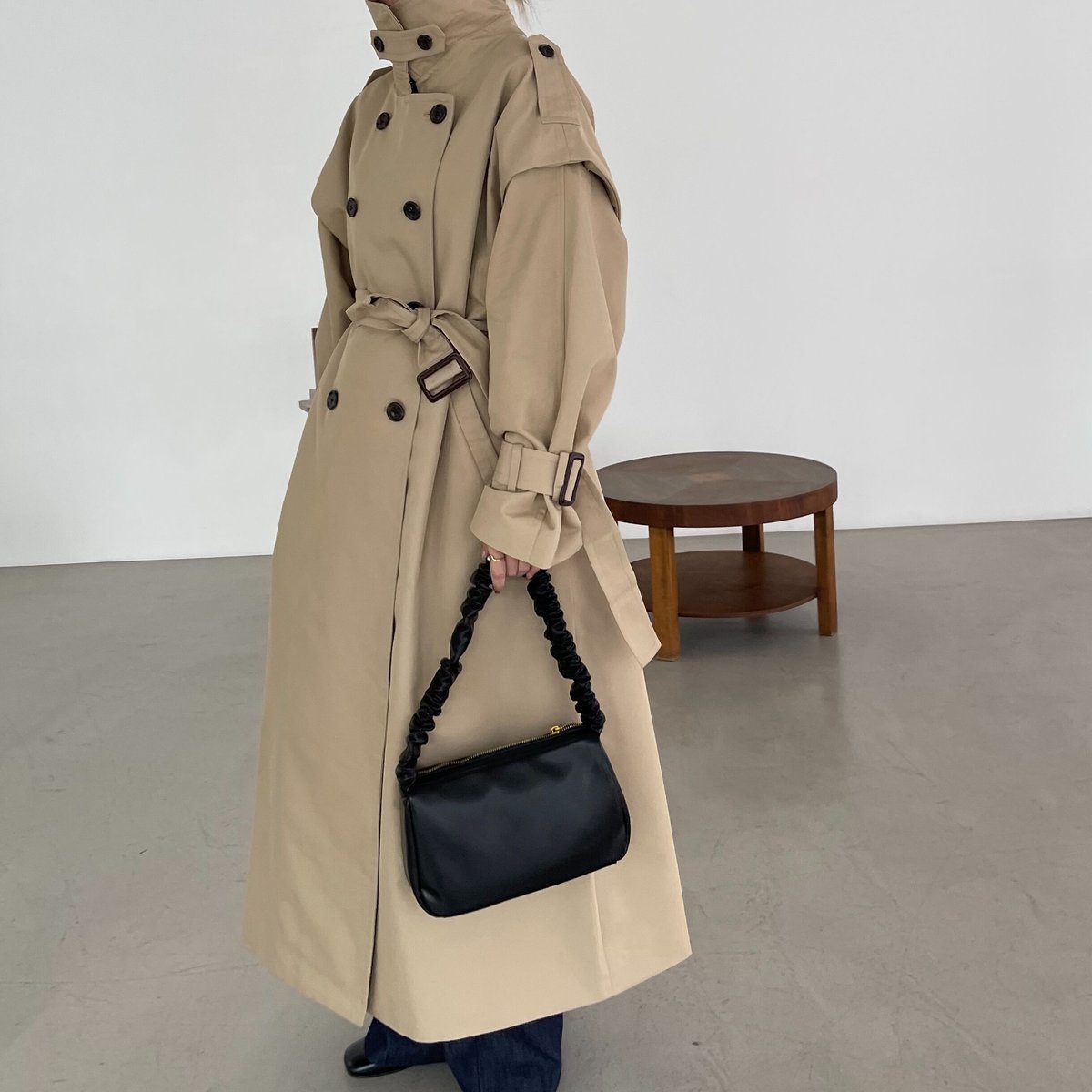 original] 2way trench coat (2color) | FLÉN