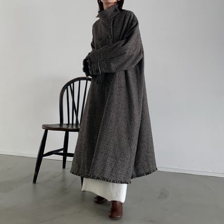 [original] fringe design coat (2color)