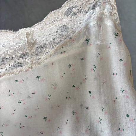 flower lace camisole