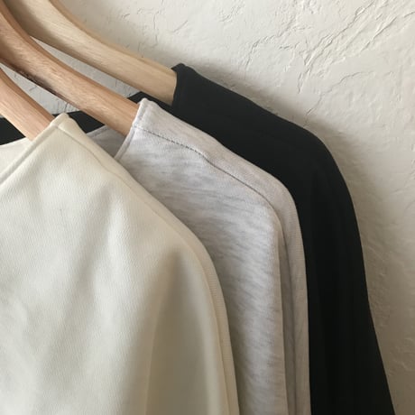 [original] 2way sweat cardigan (3color)