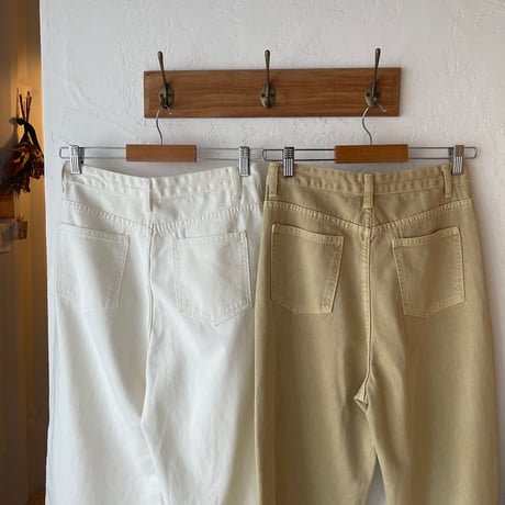 color denim pants (2color)