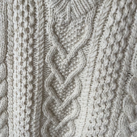 [original］handmade knit vest (2color)