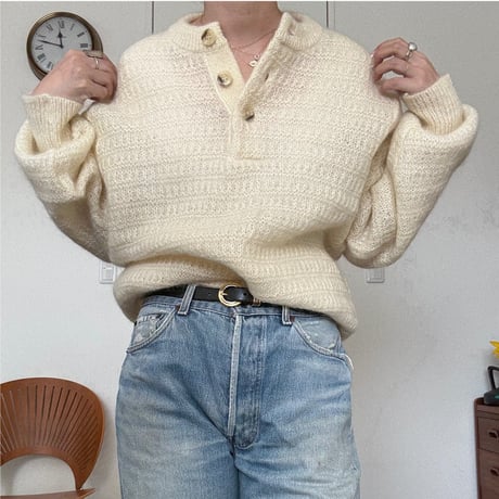 80’-90’ henry knit tops