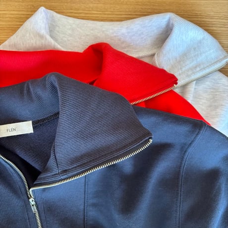 half zip sweat tops (3color)