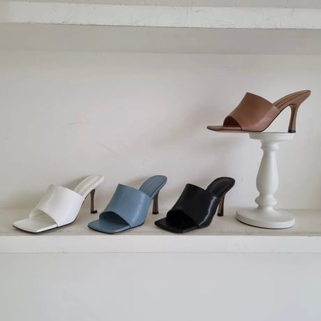 square toe sandal (4color)