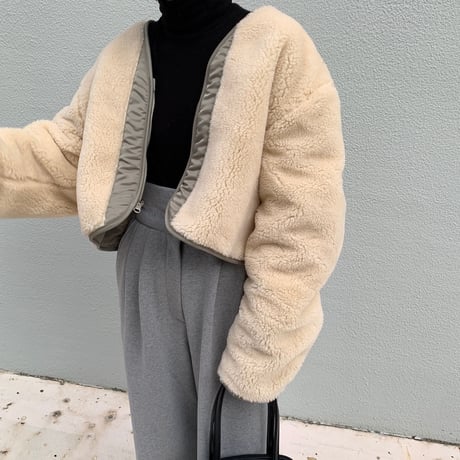 boa reversible jacket (2color)