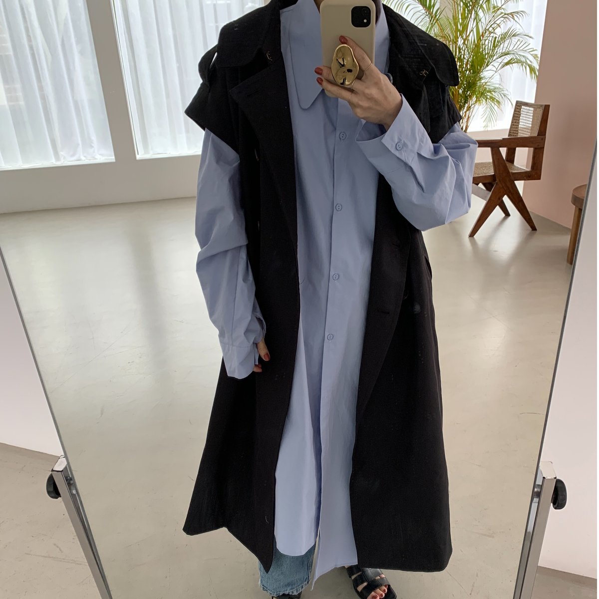 ★新品タグ付き★ FLEN 2way trench coat original] 2way trench coat (2color) | FLÉN