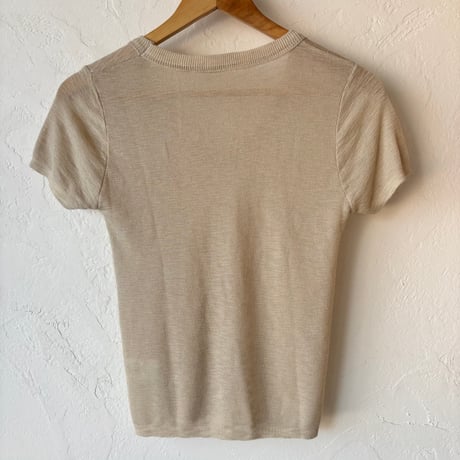 summer knit tops（3color）