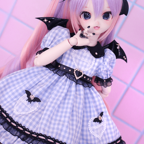 ✢黒猫耳着ぐるみドール✢ モールアート　アートドール 創作人形 サーニット ✢黒猫耳着ぐるみドール✢ モールアート アートドール 創作人形