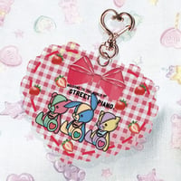 さなゑちゃんデザインストリートピアノ♡アクリルキーホルダー