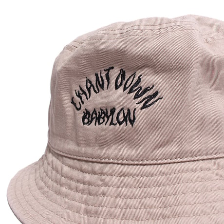 ROYAL MAJESTY -【CHANT DOWN BABYLON BUCKET HAT - SAND BEIGE】