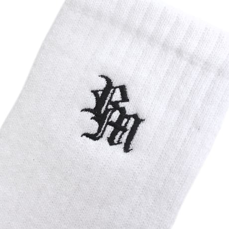 ROYAL MAJESTY -【OLD ENGLISH SOCKS - WHITE 】