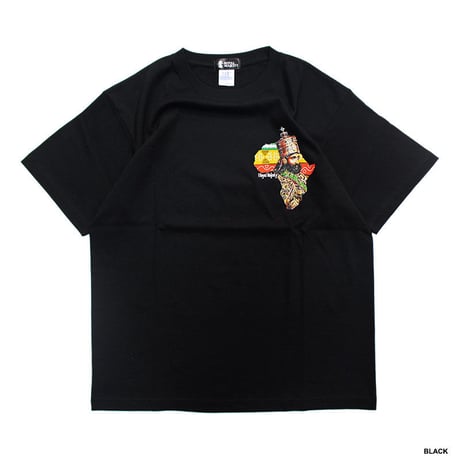 ROYAL MAJESTY -【HAILE SELASSIE IS THE CHAPEL T-SHIRTS - BLACK】