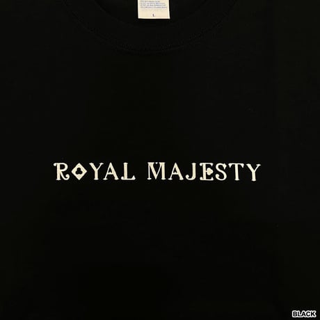 ROYAL MAJESTY -【SMOKE KING TRUMP T SHIRTS-WHITE】
