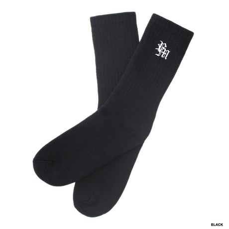ROYAL MAJESTY -【OLD ENGLISH SOCKS - BLACK】