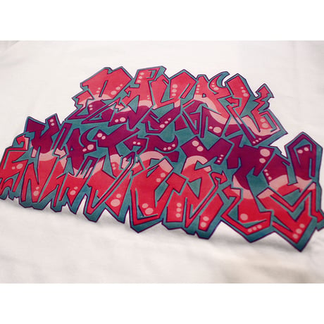 ROYAL MAJESTY -【STREET GRAFFITI T-SHIRTS - WHITE】