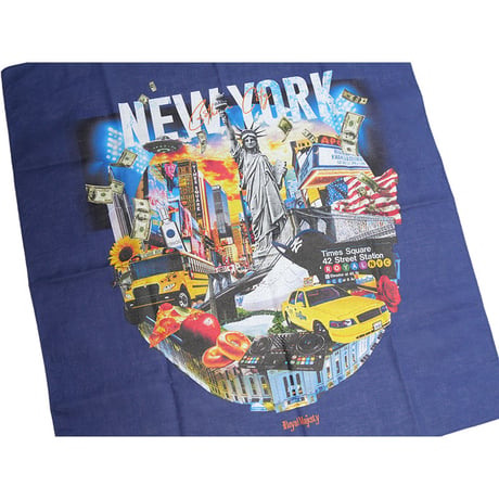ROYAL MAJESTY -【 NEW YORK  GOTHAM CITY BANDANA】