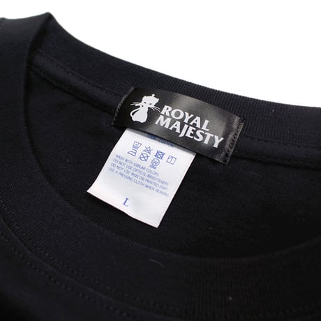 ROYAL MAJESTY -【HAILE SELASSIE IS THE CHAPEL T-SHIRTS - BLACK】