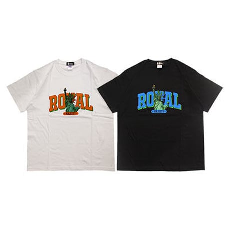ROYAL MAJESTY -【LIBERTY OF SMOKING T-SHIRTS - BLACK】